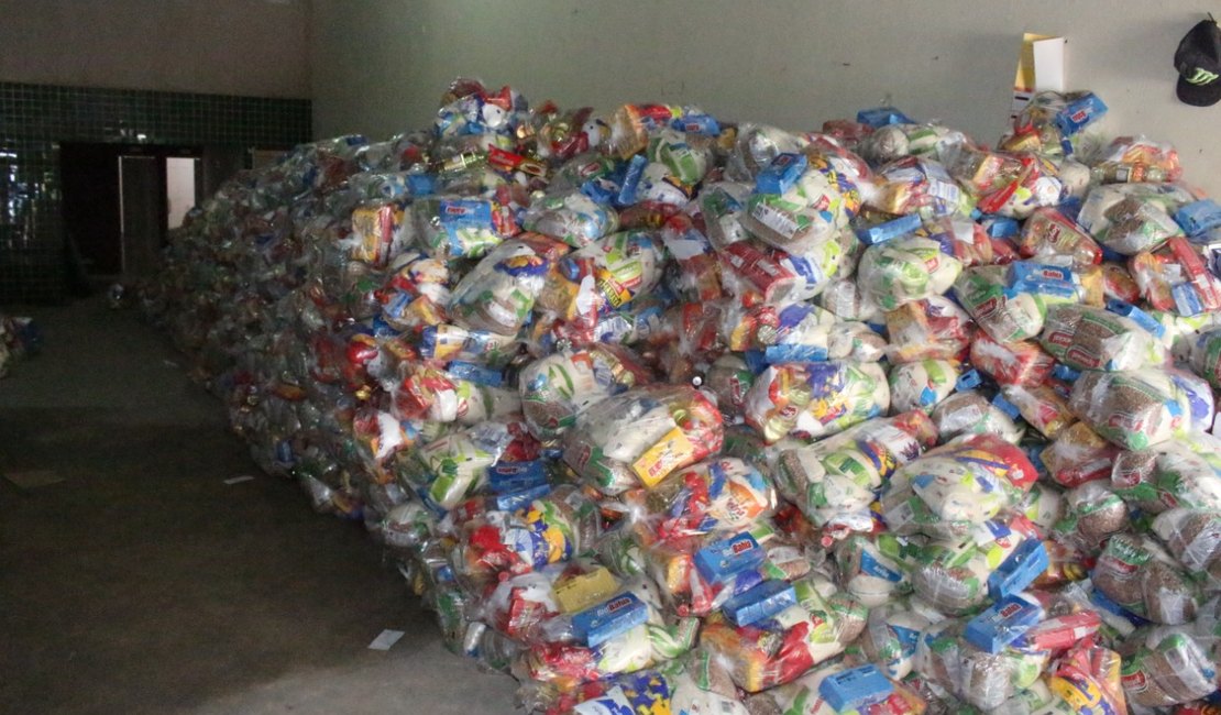 Em Maceió, entregas de cestas básicas seguem até o dia 15 de junho