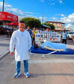 CAPS realiza caminhada e intensifica ações em alusão ao Dia Nacional da Luta Antimanicomial