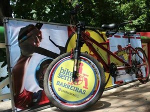 Primeiro evento do “Bike sem Barreiras” acontece neste domingo (16) na orla