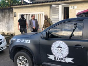 [Vídeo] Megaoperação prende integrantes do PCC  em Alagoas e oito Estados