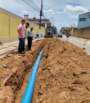 Para melhorar abastecimento, Casal executa obras de R$ 12 milhões em Arapiraca