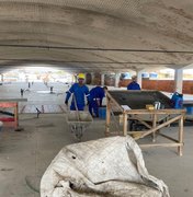 Mercado da Produção tem obras concentradas na segunda etapa de revitalização