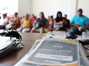Prefeitura emite 250 alvarás de ambulantes para o Carnaval 2023