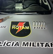 PM apreende três armas de fogo em Maceió e Arapiraca em menos de 24 horas
