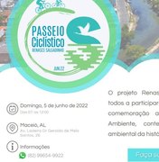 Maceió terá 'Passeio Ciclístico Renasce Salgadinho' no dia 5 de junho