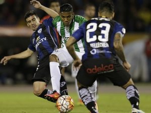 Nacional controla o jogo, mas Del Valle empata no fim e deixa decisão para Colômbia