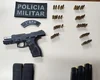 Homem é preso com pistola, carregadores e 45 munições em Craíbas