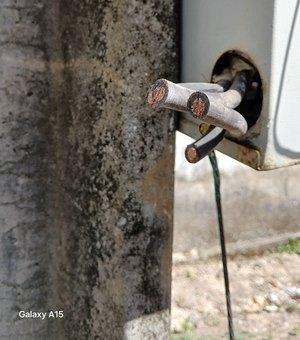 Ação de criminosos volta a afetar abastecimento de água para localidades de Maceió