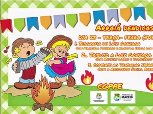 Arraiá Dendicasa leva o clima junino para a Rádio Escola Maceió