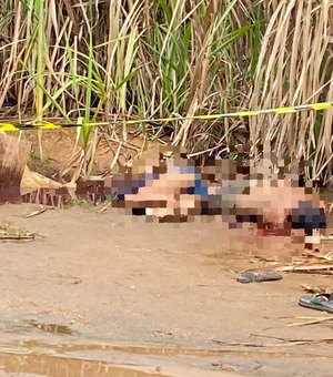 Populares encontram corpos de casal em canavial do município de Coruripe em Alagoas