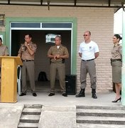 Policiais do 6º BPM participam de culto na sede do batalhão de Maragogi