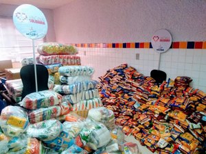 Campanha arrecada 5,5 toneladas de produtos para famílias afetadas pela pandemia