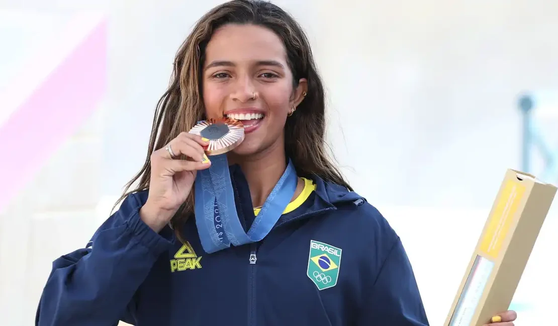 Rayssa Leal avalia atuação nos Jogos Olímpicos e faz promessa de ouro