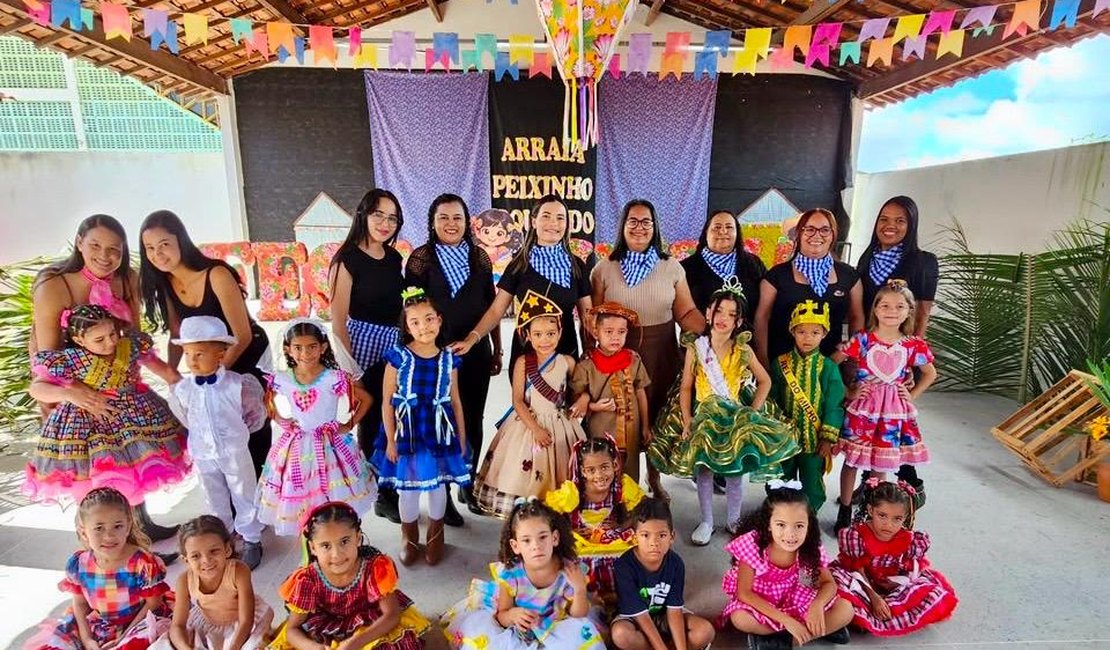 Lagoa da Canoa celebra tradição e cultura com festividades juninas nas escolas da rede municipal