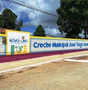 Prefeitura de Novo Lino entrega creche reformada
