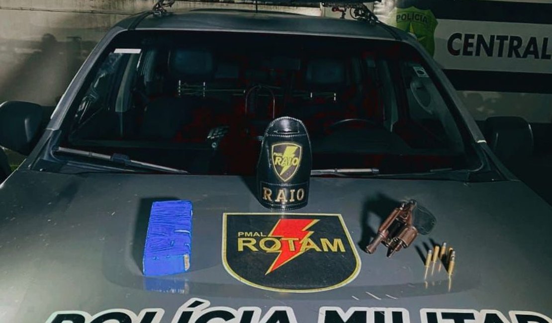 Polícia retira armas e drogas das ruas em ações na Região Metropolitana