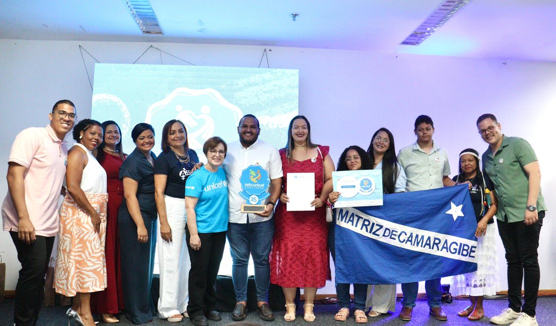 Matriz de Camaragibe recebe Selo Unicef