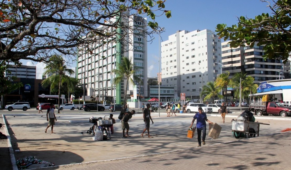 Prefeitura de Maceió esclarece redução de estacionamento na orla marítima