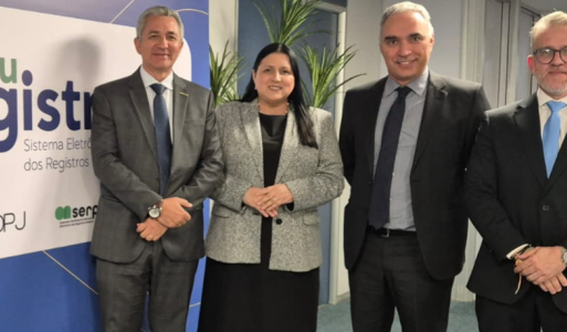 Arpen Alagoas participa do lançamento da plataforma Meu Registro da CNJ