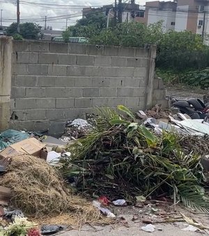[Vídeo] Descarte irregular de lixo próximo a creche preocupa moradores do Feitosa