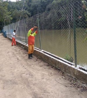 Prefeitura anuncia que Parque Municipal de Maceió passa por obras de manutenção