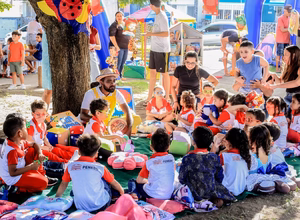 Projeto Praça Literária transforma espaços públicos de Penedo em lugares de conhecimento e diversão