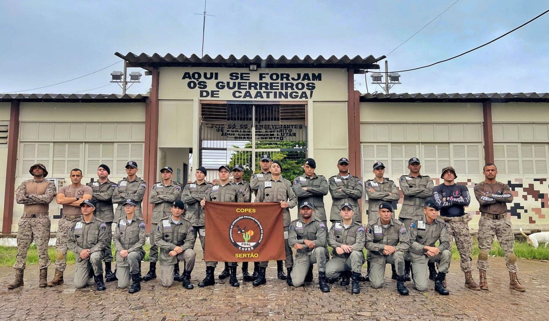 Em Piranhas: Companhia do Sertão da Polícia Militar recepciona soldados recém-formados