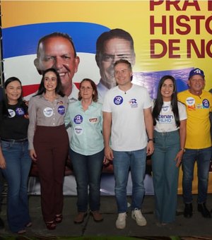 Cícero Cavalcante e Renan Filho recebem apoio da família Maranhão
