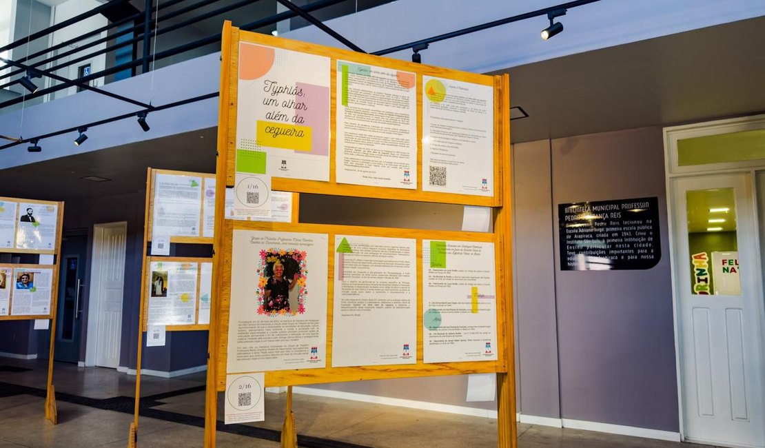 'Typhlós: um olhar além da cegueira” abre 2026 com exposição na Casa da Cultura