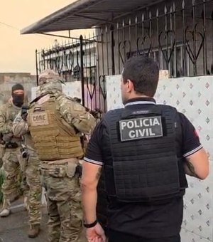 [Vídeo] Operação caça suspeitos de homicídio, tráfico e diversos crimes em Maceió e Região