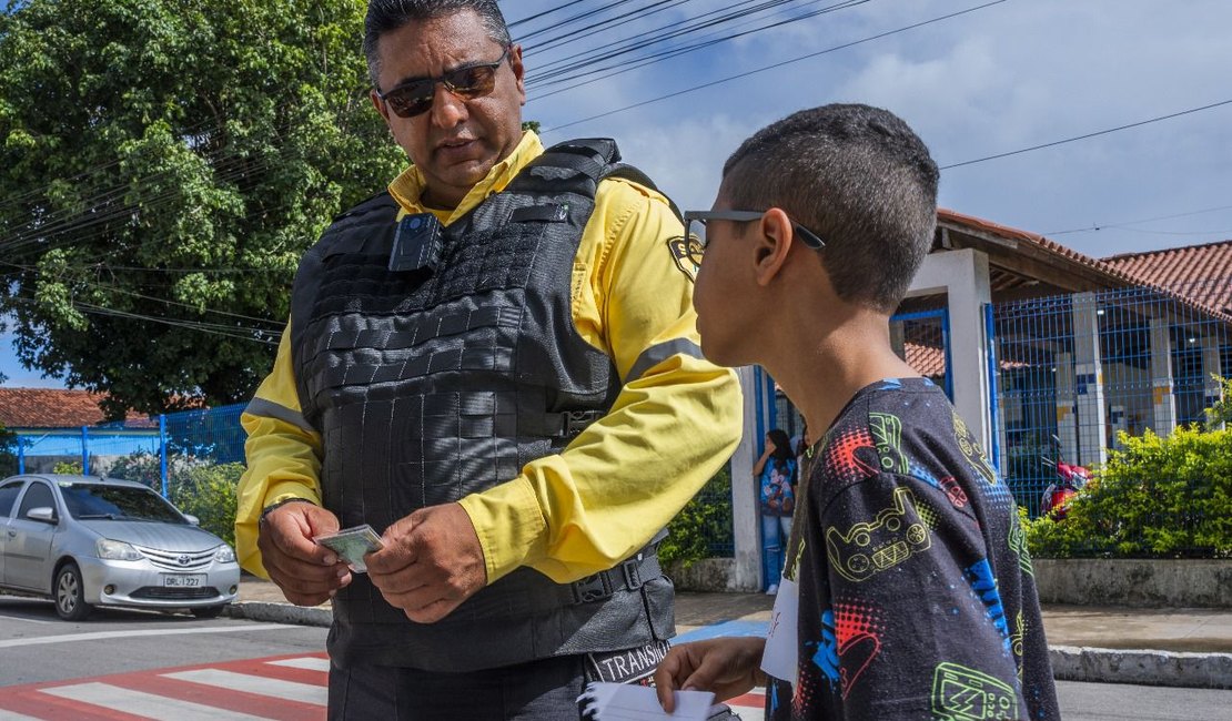 SMTT Arapiraca inicia Semana Nacional do Trânsito com apresentação de escolas nesta quarta-feira (18)