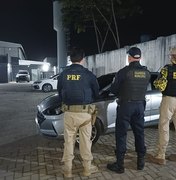 PRF prende homem com carro roubado durante ação conjunta em Maceió