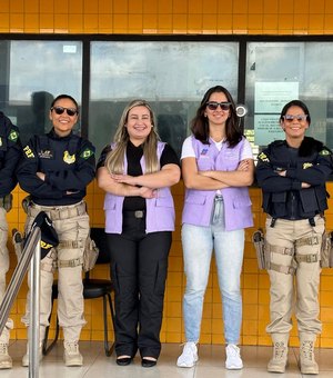 PRF realiza comando educativo sobre o Agosto Lilás  em São Miguel dos Campos