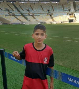 Talento arapiraquense: João Guilherme se apresenta no CT do Flamengo  nesta segunda (25)