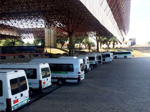 Transporte intermunicipal funciona  com 30% de capacidade na fase vermelha