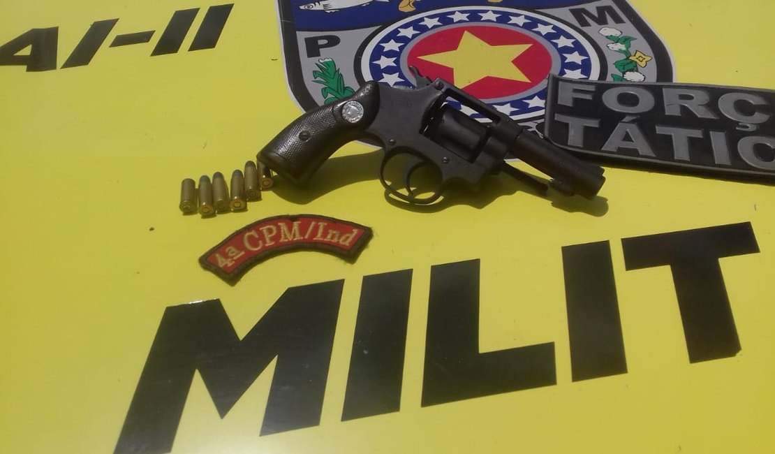 Homem tenta matar esposa a tiros em Atalaia