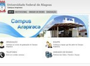 Campus da UFAL Arapiraca é o mais novo a ganhar espaço virtual