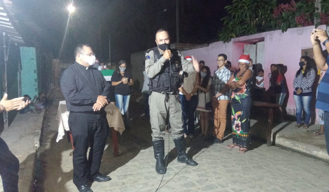 [Vídeo] Ação solidária é realizada na noite desta quarta-feira (30), no bairro Senador Arnon de Melo
