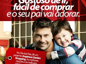 Garden Shopping lança campanha para o mês dos Pais