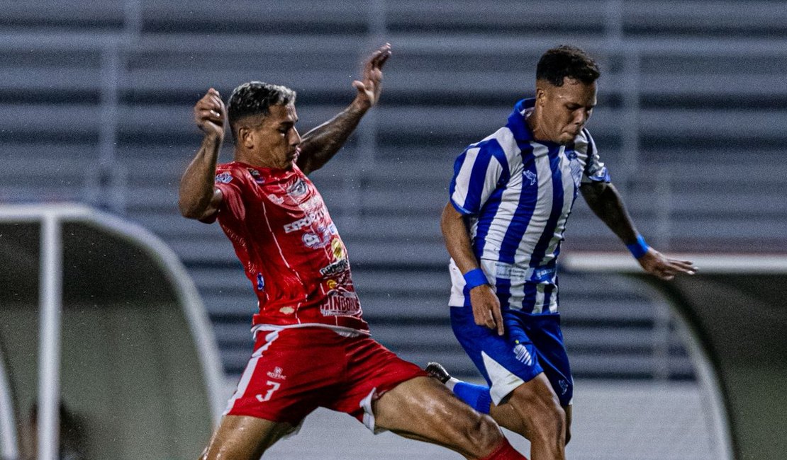 CSA vence o Penedense, mantém 100% de aproveitamento e segue líder isolado do Alagoano