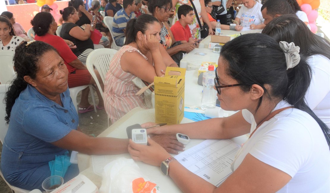 Saúde realiza mais de 8.400 atendimentos na Arena Vida Nova nas Grotas