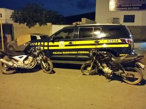 PRF recupera motocicleta duas horas após roubo
