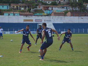 Elenco do CSA se reapresenta após folga e continua preparação para enfrentar o Guarani