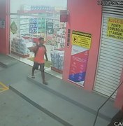 [Vídeo] Câmeras registram homem furtando farmácia no Tabuleiro do Martins