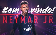 O anúncio oficial de Neymar pelo PSG, o 31º brasileiro da história do clube