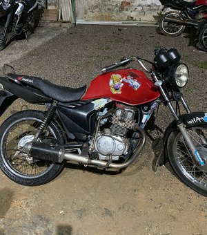 Polícia apreende moto com escapamento adulterado ‘coiote’ no município de Maragogi