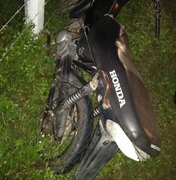 Colisão entre carro e moto deixa um ferido em Monteirópolis