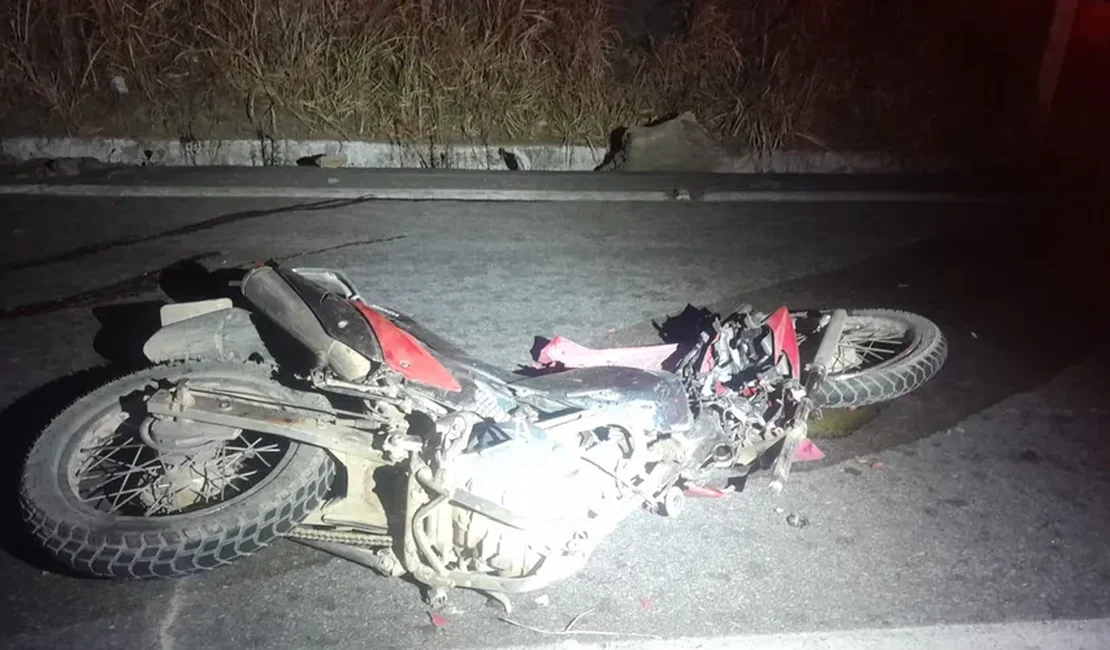 Motoclista colide contra caminhão e morre atropelado na AL-115 em Palmeira dos Índios