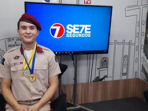 [Vídeo ] Arapiraquense é o único alagoano que conquista medalha de ouro em Olimpíada Brasileira de Física