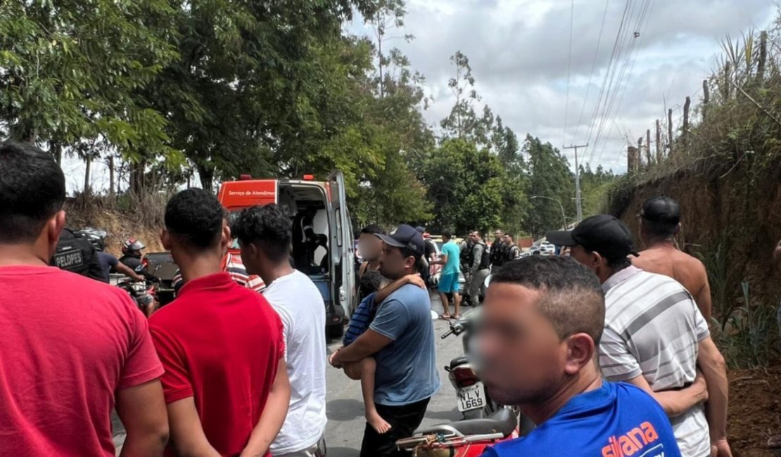 Motociclista embriagado colide em outra moto e é agredido por policiais parentes da vítima em Arapiraca